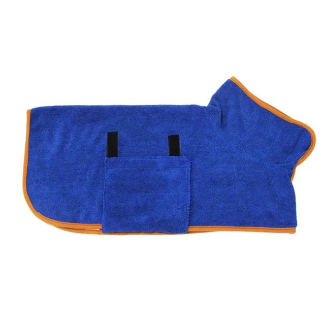 Ultra Absorbent Quick Dry Dog Bathrobe For Pets And Dogs - Nalani - UK Fashion Clothing and Decor