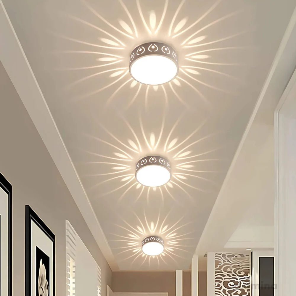 Ultra Slim LED Ceiling Light With Soft Quiet Glow Ambience - Nalani - UK Fashion Clothing and Decor