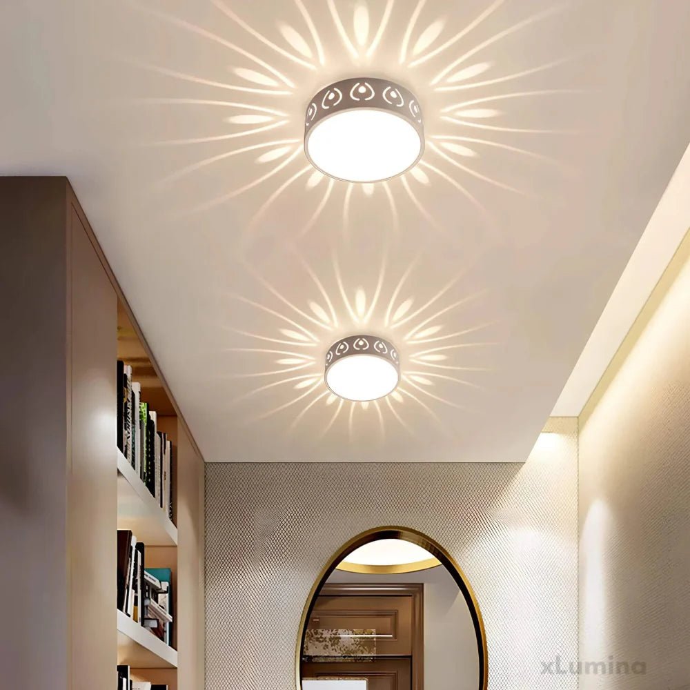 Ultra Slim LED Ceiling Light With Soft Quiet Glow Ambience - Nalani - UK Fashion Clothing and Decor