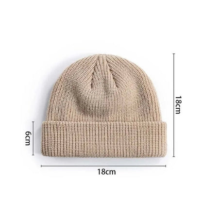Unisex Autumn Winter Knitted Beanie Hat for Warmth Everyday - Nalani - UK Fashion Clothing and Decor