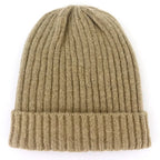 Unisex Wool Blend Striped Knit Beanie Winter Ski Cap - Nalani - UK Fashion Clothing and Decor