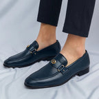 Vantari Polished Buckle Loafer With Cushioned Insole For Comfort - Nalani - Fashion Clothing and Decor