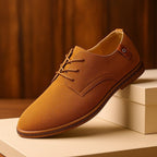 Veldin Smooth Lace - Up Derby Shoes With Matte Finish Cushioned Insole - Nalani - Fashion Clothing and Decor