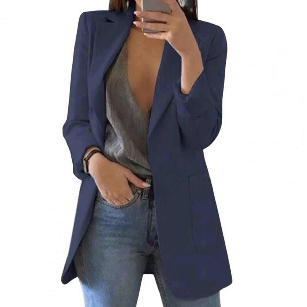 Veloura | Oversized blazer for women | Long Jacket - Nalani - Fashion Clothing and Decor