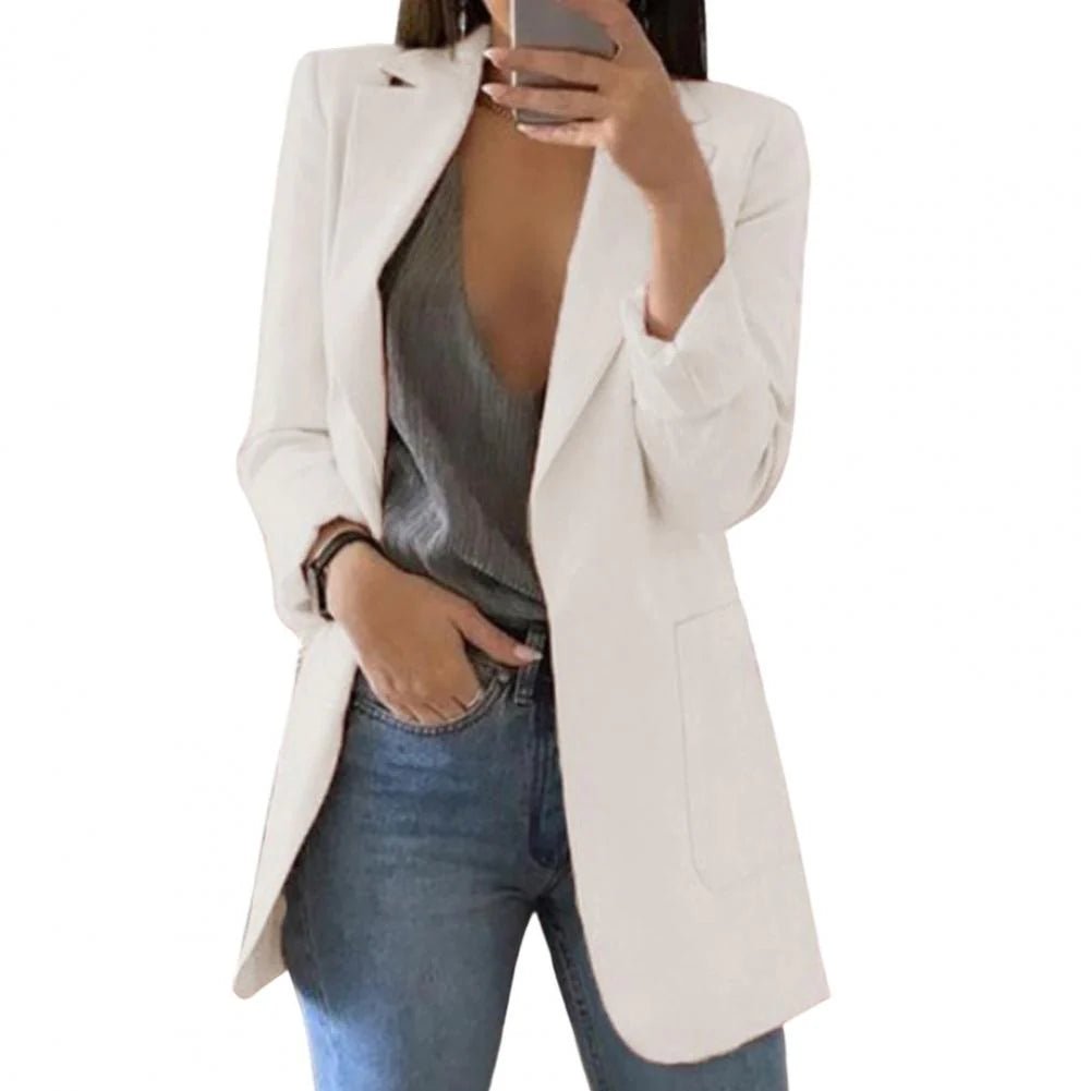 Veloura | Oversized blazer for women | Long Jacket - Nalani - Fashion Clothing and Decor