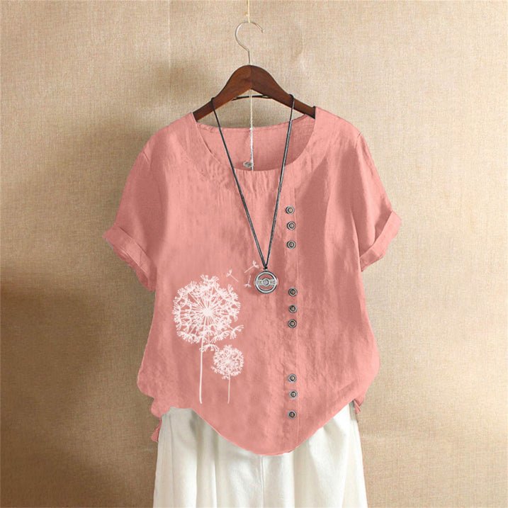 Veloura | Women's Casual Blouse - Lightweight Casual Shirt - Nalani - Fashion Clothing and Decor