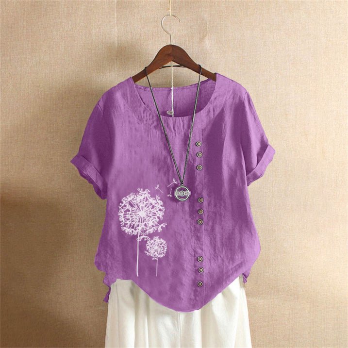 Veloura | Women's Casual Blouse - Lightweight Casual Shirt - Nalani - Fashion Clothing and Decor
