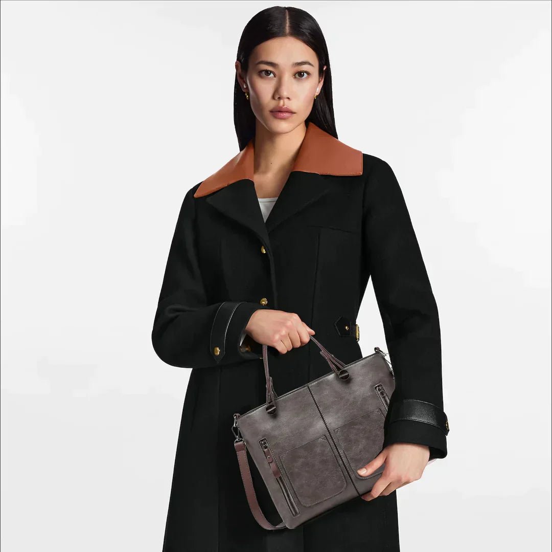 Vintage Inspired Multifunctional Tote Bag For Everyday Use - Nalani - UK and AUS Fashion Clothing and Decor