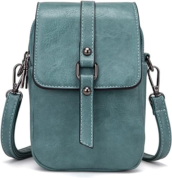 Vintage Multi Functional Soft Vegan Leather Shoulder Bag - Nalani - UK Fashion Clothing and Decor