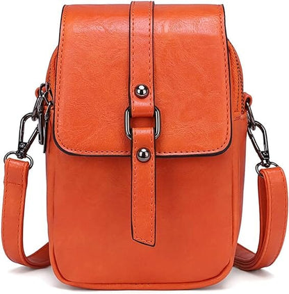 Vintage Multi Functional Soft Vegan Leather Shoulder Bag - Nalani - UK Fashion Clothing and Decor