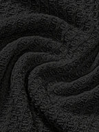 Waffle Knit Polo Shirt For Men Short Sleeve Two Button Placket - Nalani - UK Fashion Clothing and Decor