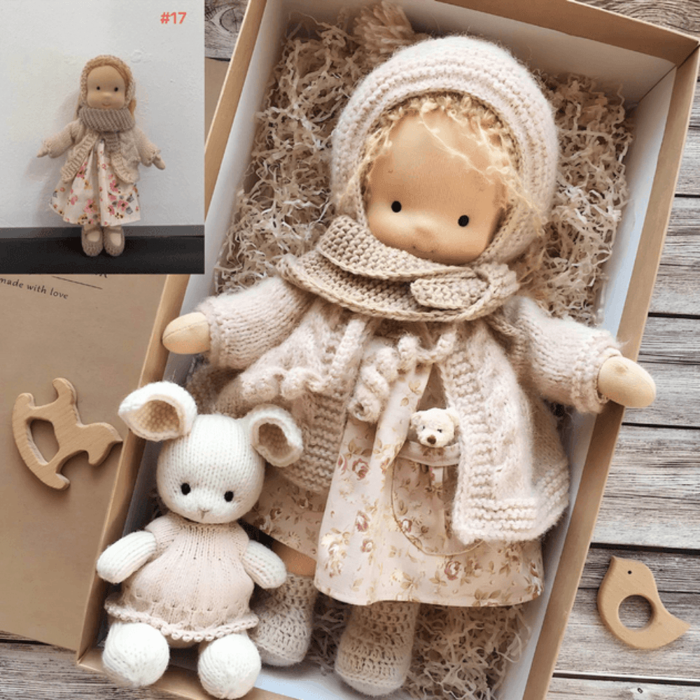 Waldorf Doll For Kids Hypoallergenic Plush Toy - Nalani - UK Fashion Clothing and Decor