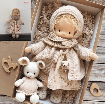 Waldorf Style Plush Doll For Imaginative Play - Nalani - UK Fashion Clothing and Decor