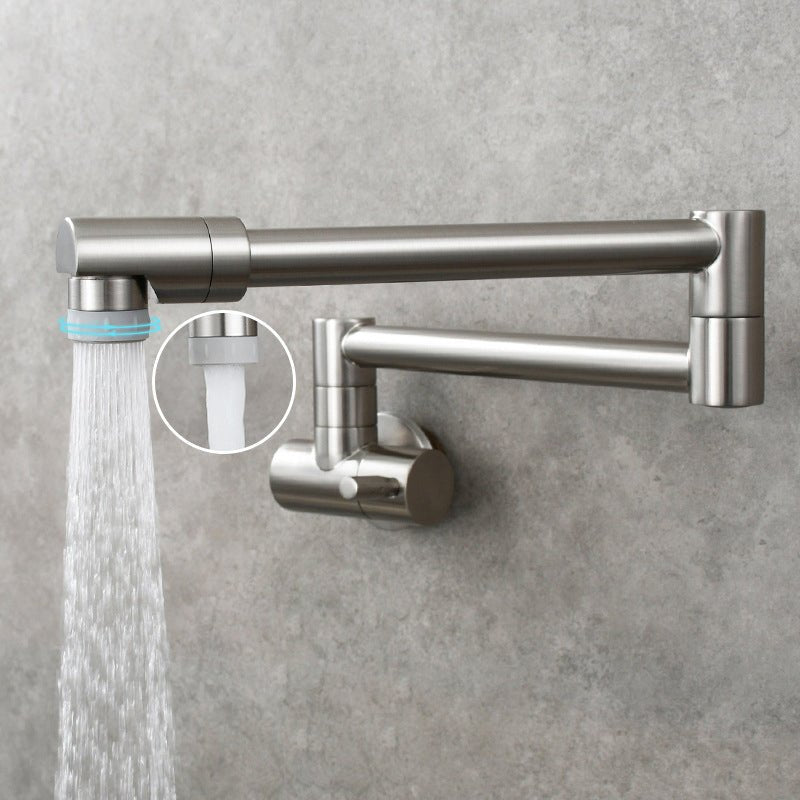 Wall Mounted Pot Filler Faucet With Pull Down Spout Handle - Nalani - UK Fashion Clothing and Decor