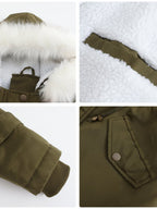 Warm Elegant Womens Winter Parka Coat With Cozy Lining Comfort - Nalani - UK Fashion Clothing and Decor