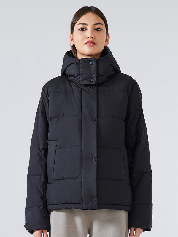 Warm Padded Down Jacket For Women With Hood Winter Coat - Nalani - UK Fashion Clothing and Decor