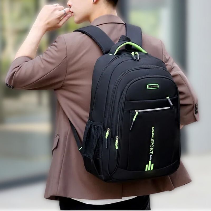 Waterproof Oxford Backpack For Men For Travel And Work - Nalani - UK Fashion Clothing and Decor