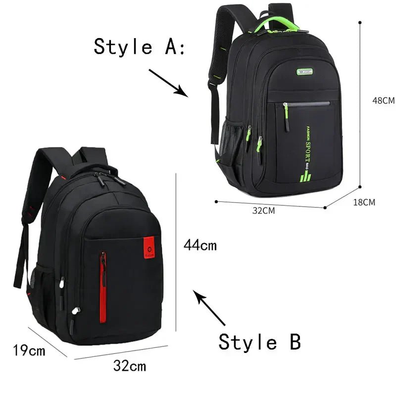 Waterproof Oxford Backpack For Men For Travel And Work - Nalani - UK Fashion Clothing and Decor
