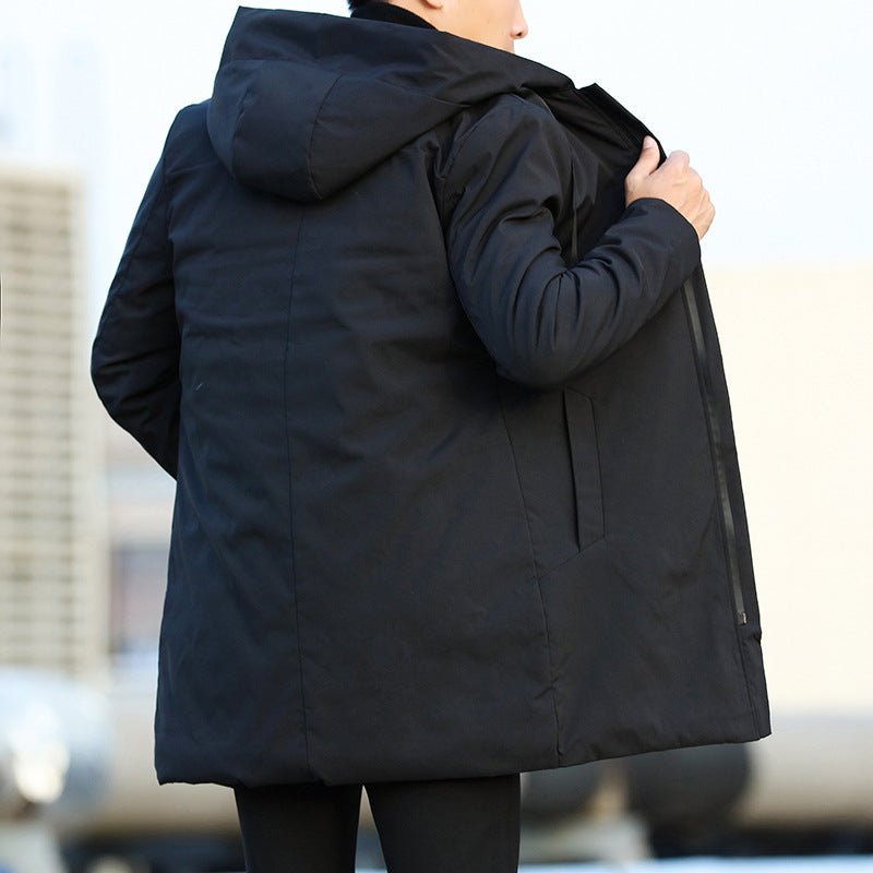 Waterproof Parka Winter Coat For Men With Modern Design - Nalani - UK Fashion Clothing and Decor