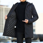 Waterproof Parka Winter Coat For Men With Modern Design - Nalani - UK Fashion Clothing and Decor