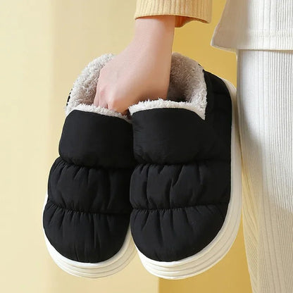 Waterproof Winter Slippers With Anti Slip Sole For Cozy Warmth - Nalani - UK Fashion Clothing and Decor
