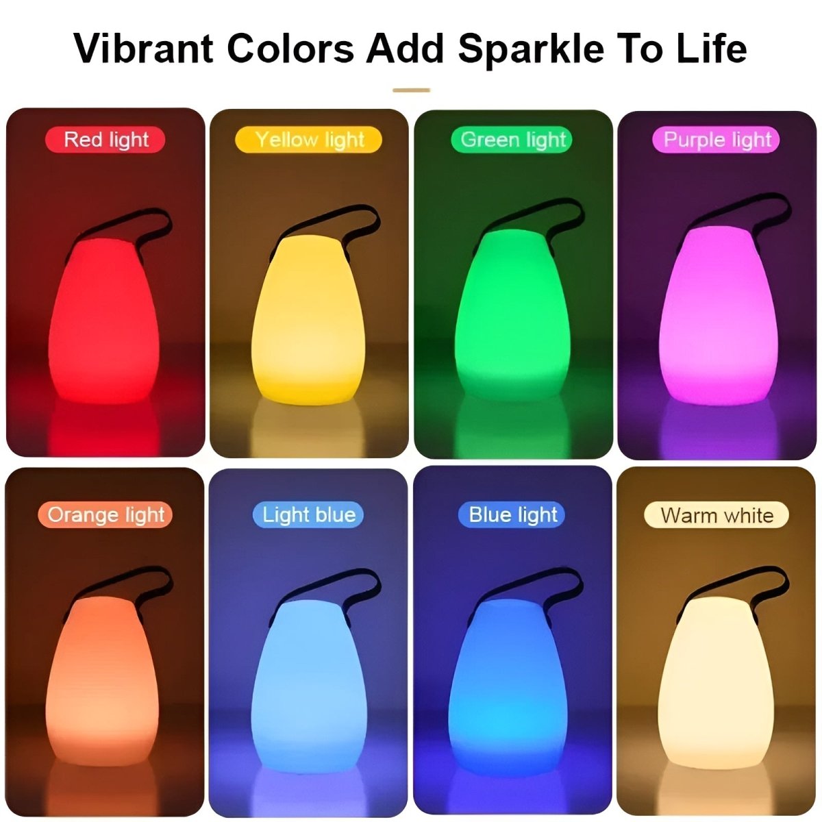 Waterproof Wireless Led Table Lamp Indoor Outdoor Lighting - Nalani - UK Fashion Clothing and Decor