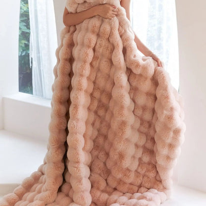 Winter Plush Blanket Cozy Warm Throw For Cold Nights - Nalani - UK Fashion Clothing and Decor