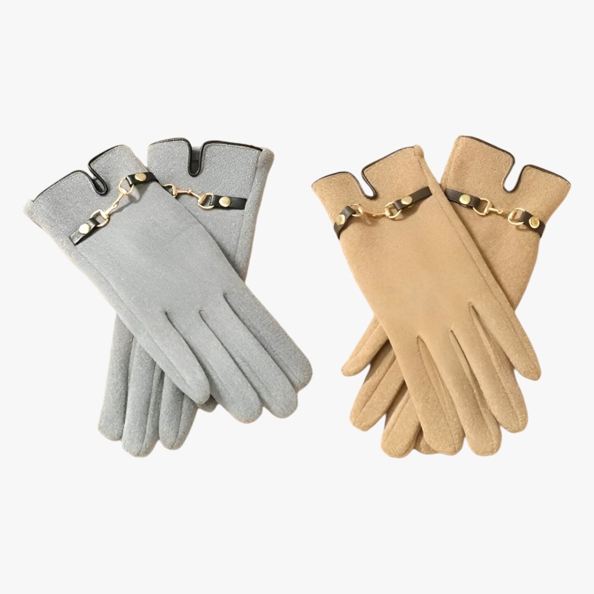 Winter Touchscreen Warm Stylish Ladies Gloves Cold Weather - Nalani - UK Fashion Clothing and Decor