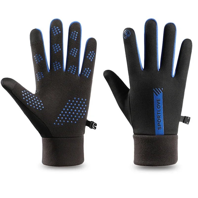 Women Fleece Winter Cycling Gloves For Warm Windproof Grip - Nalani - UK Fashion Clothing and Decor