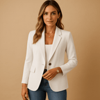Women's Blazer | Tailored Cut & Fitted Silhouette - Nalani - Fashion Clothing and Decor
