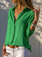 Women’s Blouse – Classic & Comfortable Work & Casual Top - Nalani - Fashion Clothing and Decor