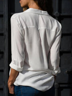 Women’s Blouse – Classic & Comfortable Work & Casual Top - Nalani - Fashion Clothing and Decor