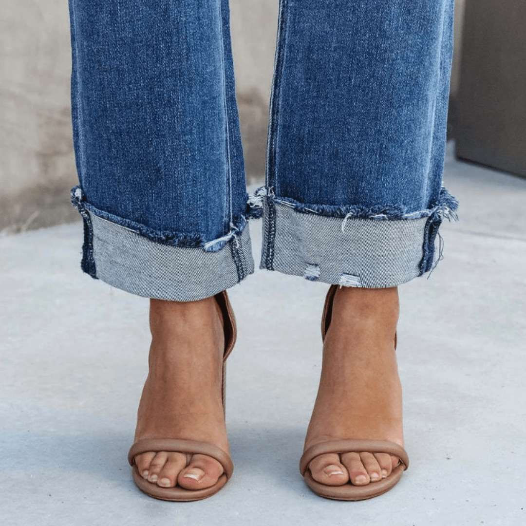 Women’s casual straight long pants - Nalani - UK Fashion Clothing and Decor