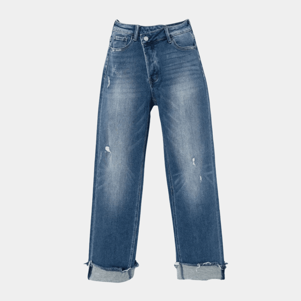 Women’s casual straight long pants - Nalani - UK Fashion Clothing and Decor
