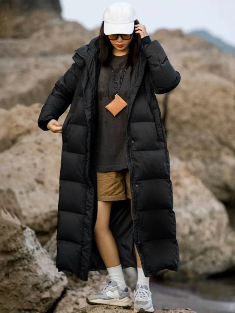 Women's casual winter hooded parka jacket - Nalani - UK Fashion Clothing and Decor