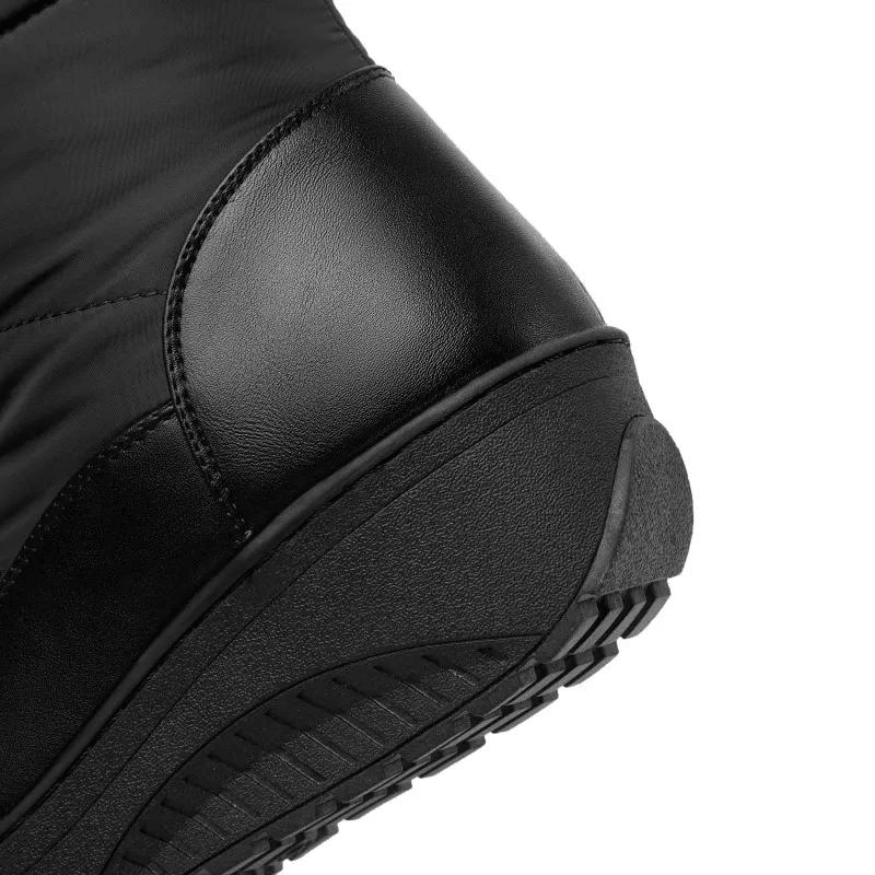 Women's Lace - Up Casual Winter Boots With Medium Heel For Snow - Nalani - UK Fashion Clothing and Decor