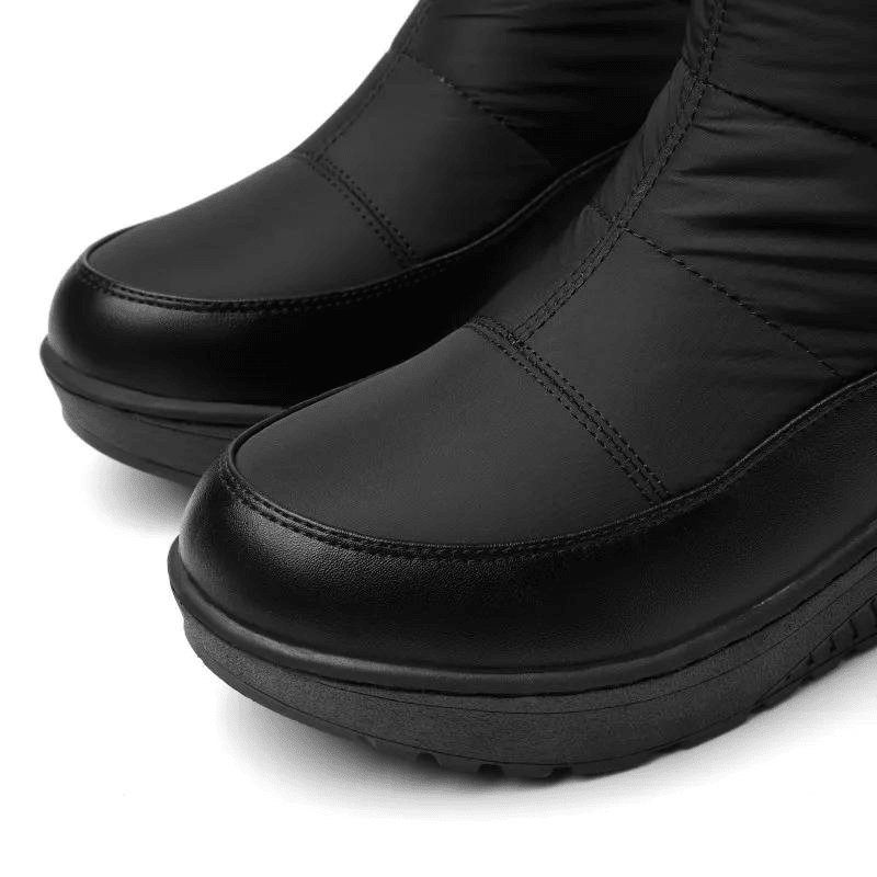 Women's Lace - Up Casual Winter Boots With Medium Heel For Snow - Nalani - UK Fashion Clothing and Decor