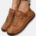 Womens Lace - Up Mid - Calf Boots Anti - Slip Sole And Padded Ankle - Nalani - UK Fashion Clothing and Decor