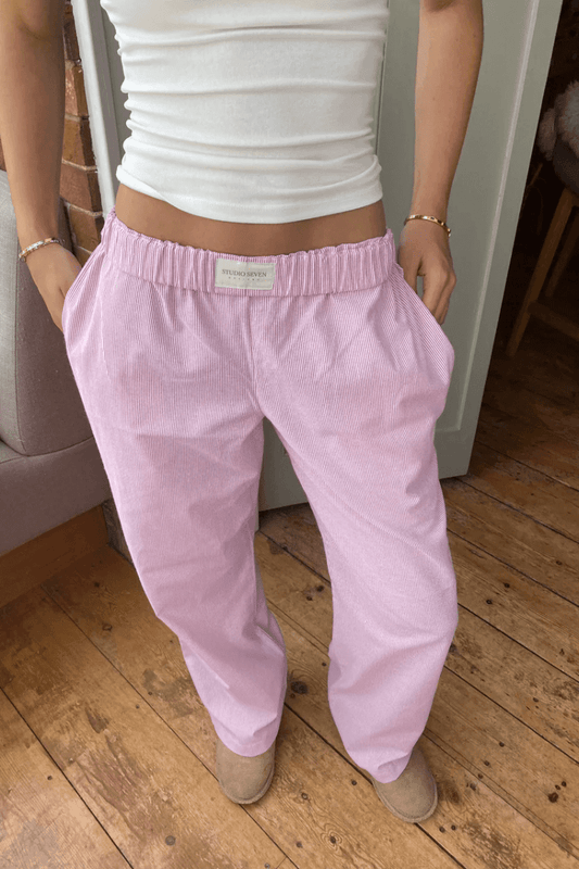 Women's Lounge Yoga Trousers Nalani - Relaxed Fit - Elastic Waistband - Soft & Lightweight - Nalani - UK Fashion Clothing and Decor