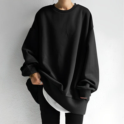 Women's oversized pullover sweatshirt - Nalani - UK Fashion Clothing and Decor