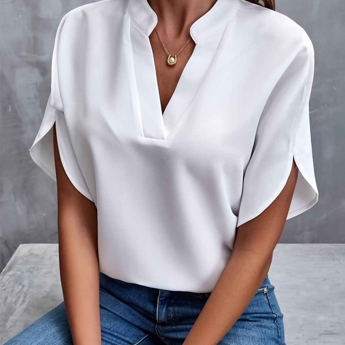 Women’s Summer Blouse – Lightweight, Breathable Top - Nalani - Fashion Clothing and Decor