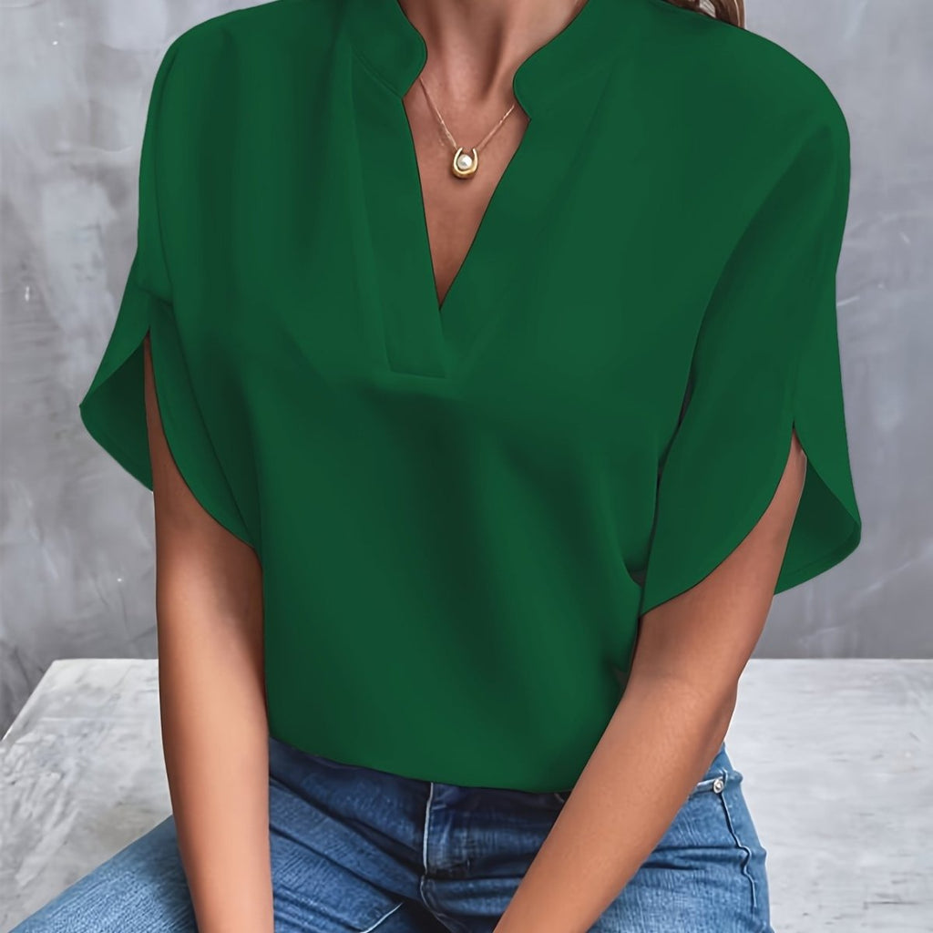 Women’s Summer Blouse – Lightweight, Breathable Top - Nalani - Fashion Clothing and Decor