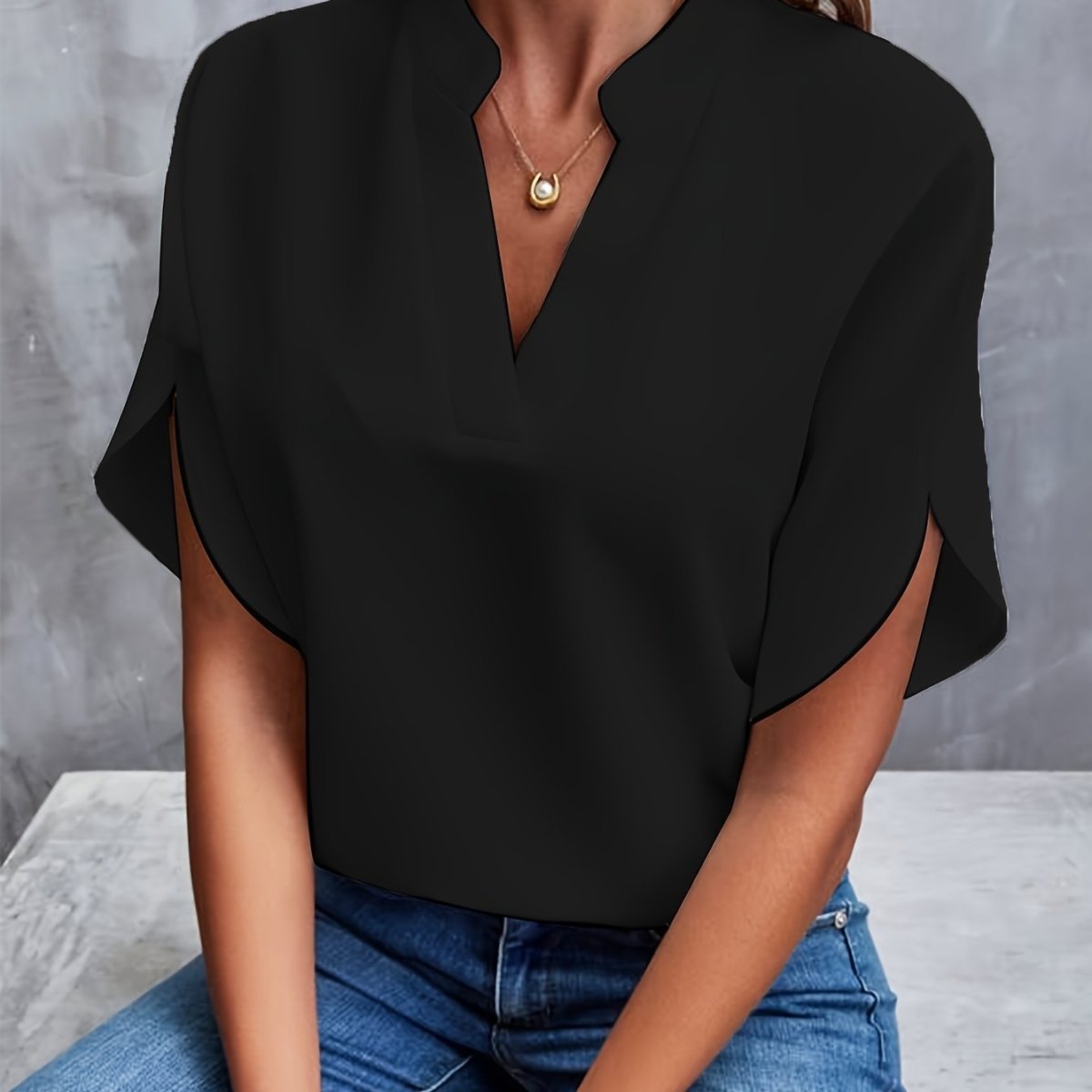 Women’s Summer Blouse – Lightweight, Breathable Top - Nalani - Fashion Clothing and Decor