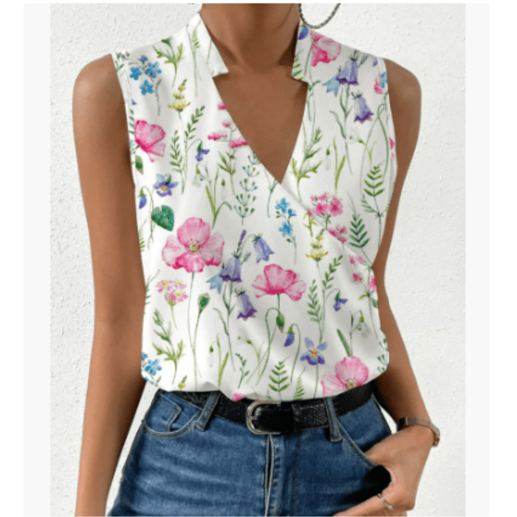 Women’s Summer Blouse – Lightweight, Stylish & Versatile Top - Nalani - Fashion Clothing and Decor