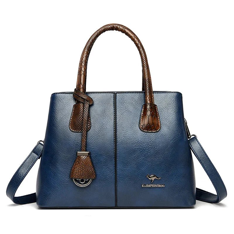 Womens Vegan Leather Bag Elegant Tote For Everyday Use - Nalani - UK Fashion Clothing and Decor