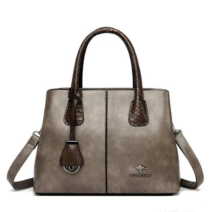 Womens Vegan Leather Bag Elegant Tote For Everyday Use - Nalani - UK Fashion Clothing and Decor