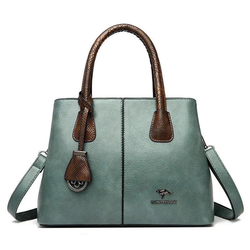 Womens Vegan Leather Bag Elegant Tote For Everyday Use - Nalani - UK Fashion Clothing and Decor