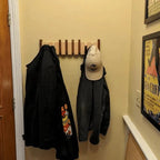 Wooden Piano Coat Hook for Stylish Hallway Organization - Nalani - UK and AUS Fashion Clothing and Decor