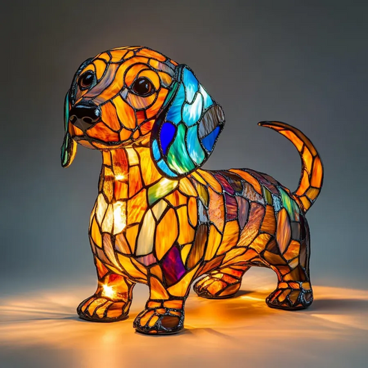 Decorative Glow Night Light For Home Decor And Gifts Dachshund NALANI