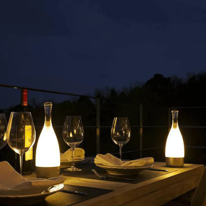 Decorative Rechargeable Wine Bottle Lamp for Relaxing Atmosphere NALANI